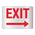 Exit - Right Arrow Sign Reflective